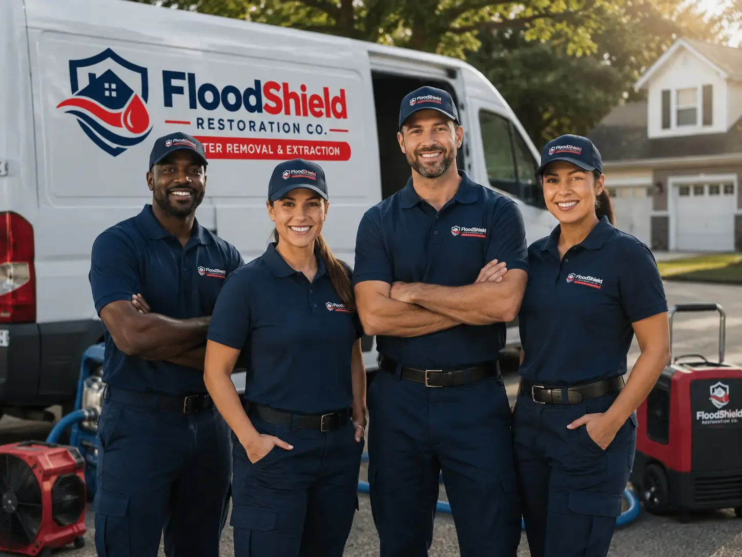 Flood Damage Restoration company in Corapeake, NC